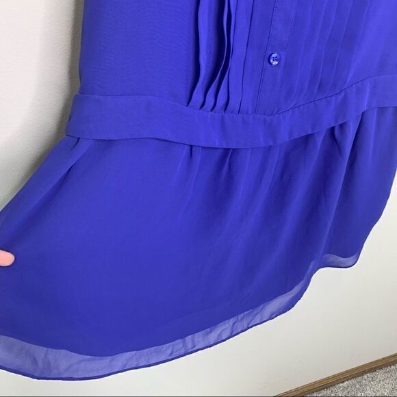 BCBGeneration cobalt blue back collar dress B1 - Picture 4 of 10